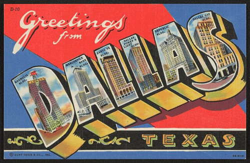 Greetings from Dallas: Six Skyscrapers That Defined 1944’s Big D