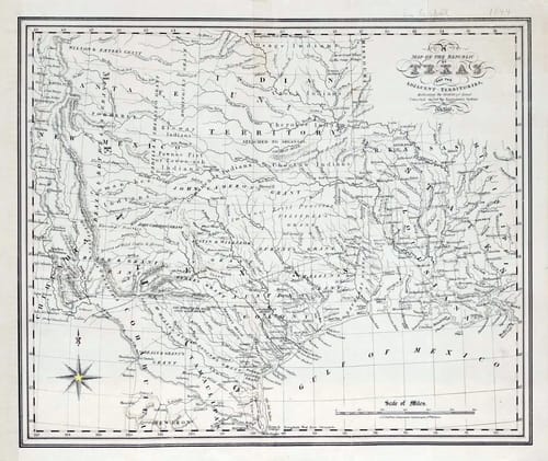 This 1841 Map Shows a Texas That Almost Nobody Remembers
