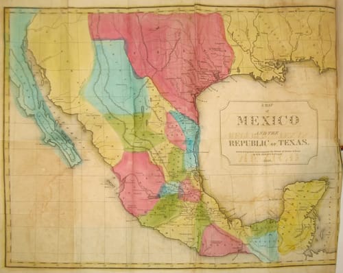When Texas Was Its Own Country: The 1838 Niles Map That Captured a Nation in Flux