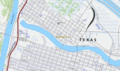 Where Texas First Drew Blood: The Lost Town of Velasco