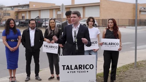 James Talarico holds press conference with former students in San Antonio