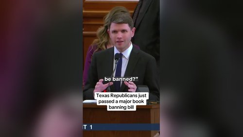 Texas Republicans just passed a major book banning bill