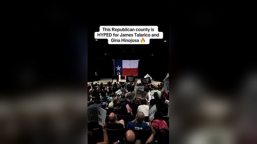 This Republican county is HYPED for James Talarico and Gina Hinojosa