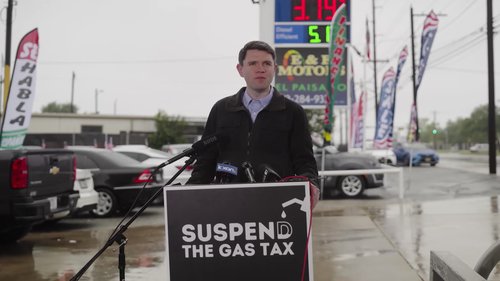 James Talarico; SUSPEND the Federal Gas Tax