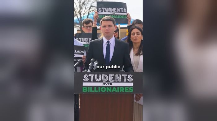 Students over billionaires